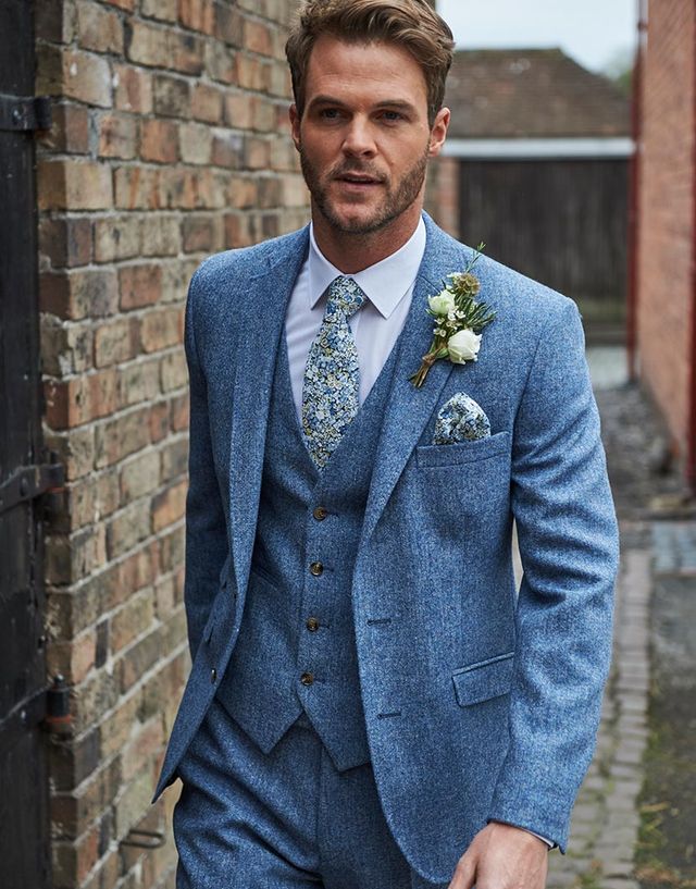 Brocton wedding suit from the Isobels hire collection