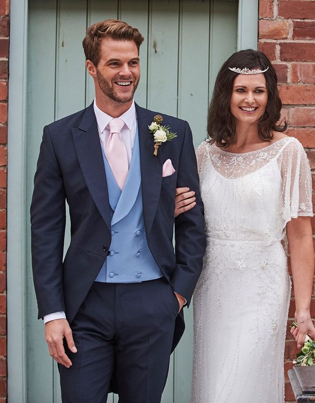 Forton wedding suit from the Isobels hire collection