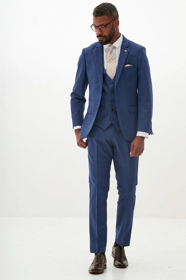 Ashley wedding suit in navy by Marc Darcy, to buy at Isobels