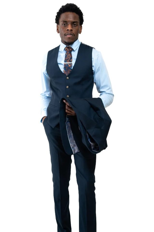 Dummett wedding suit in navy by Charles Grey, to buy at Isobels