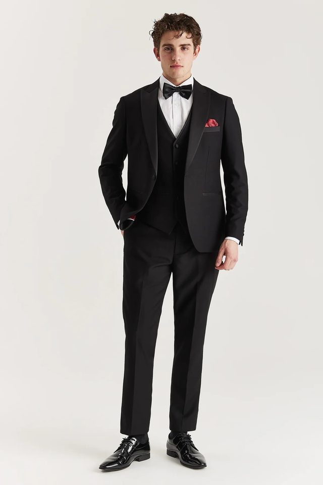 Harry wedding suit in tux by Paul Andrew, to buy at Isobels