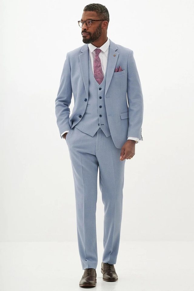 HM5 wedding suit in sky by Marc Darcy, to buy at Isobels