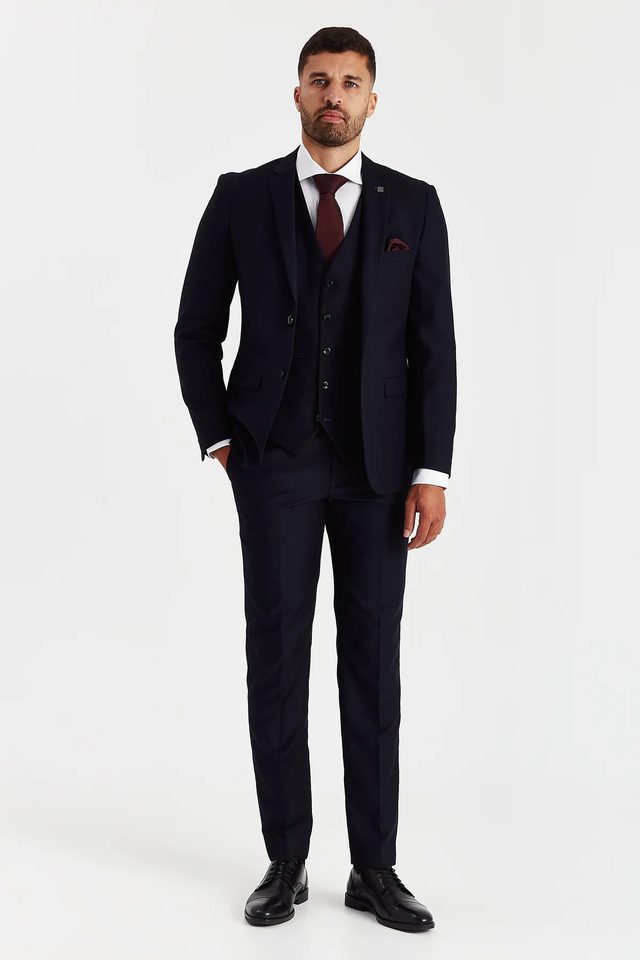 Parker wedding suit in navy by Paul Andrew, to buy at Isobels
