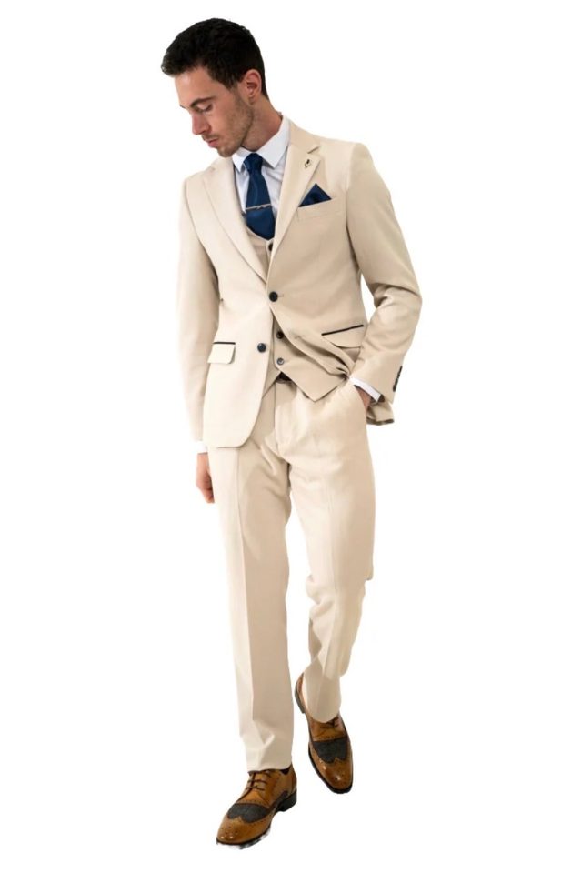 Sandro wedding suit in beige by Charles Grey, to buy at Isobels